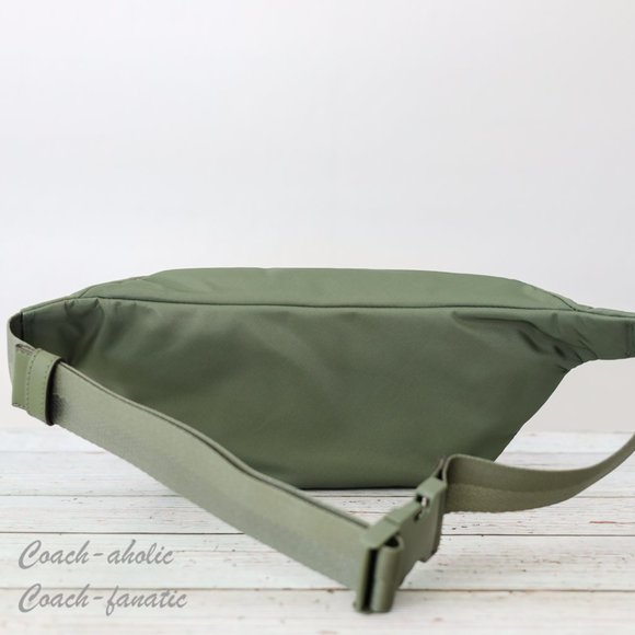 NWT Tory Burch 82508 Nylon Belt Bag Fanny Pack Crossbody in Palm Leaf - Picture 7 of 10